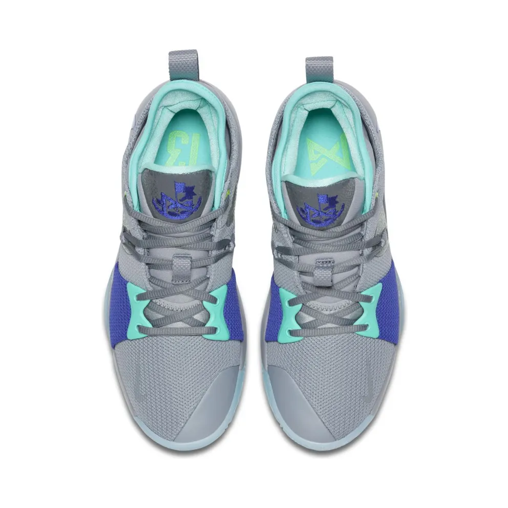 Nike PG 2 Pure Platinum Pure Platinum/Neo Turquoise-Wolf Grey (AJ2039 002)