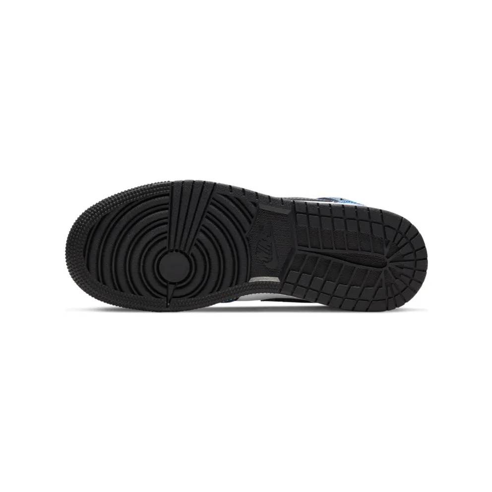 Jordan 1 Mid Signal Blue (GS) (BQ6931-402)