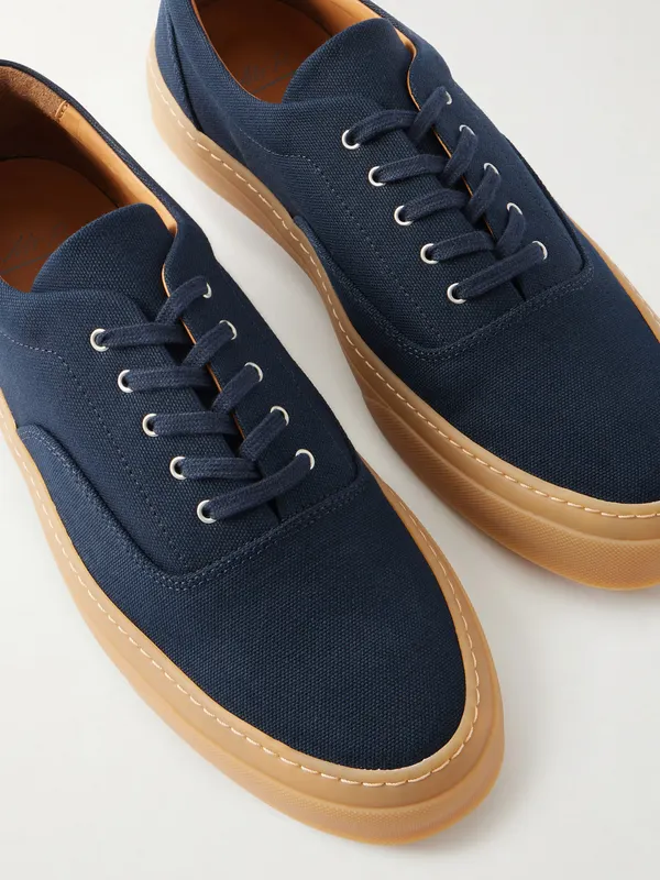 Mr P. Classic Plimsoll Canvas Blu Notte – Last 31049 (MPF261033)