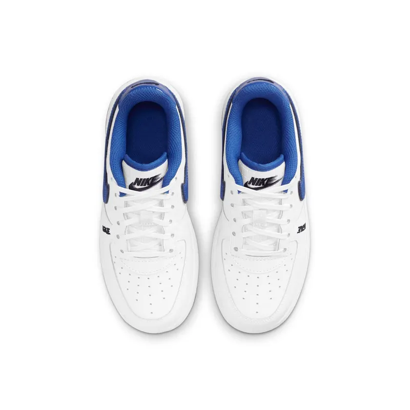 Nike Air Force 1 Low LV8 White Game Royal (PS) (DO3807-100)