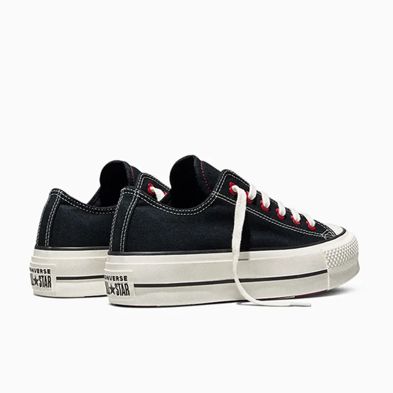 Converse Chuck Taylor All Star Lift Platform Low Valentine’s Day Black (2026)
