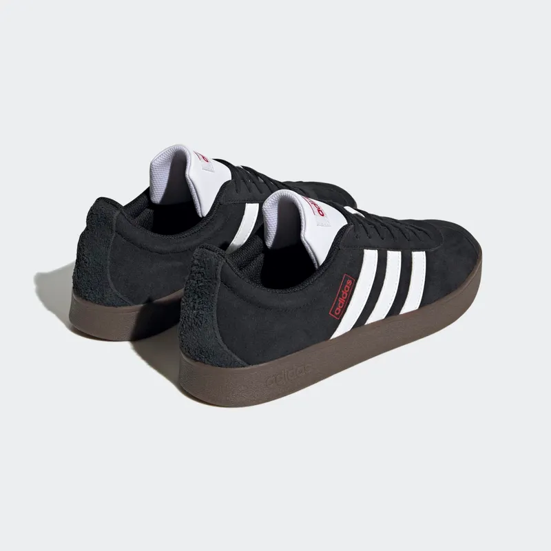 Adidas VL Court 2.0 Core Black / Cloud White / Better Scarlet (HQ1801)