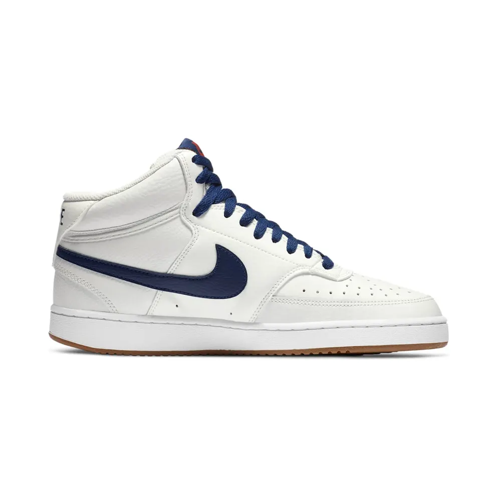 Nike Court Vision Mid Summit White Summit White/Firewood Orange/White (CD5466-104)