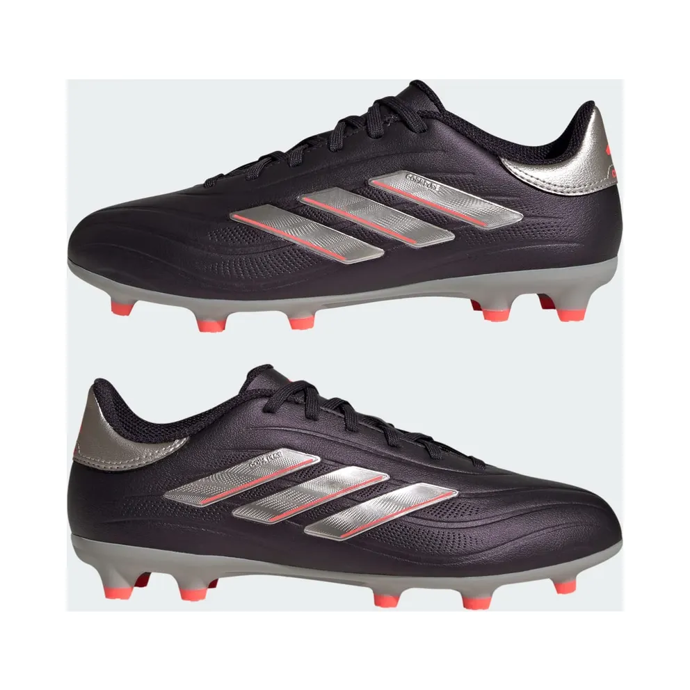 adidas Copa Pure 2 League FG Aurora Black Platinum Metallic Turbo (IG8730)