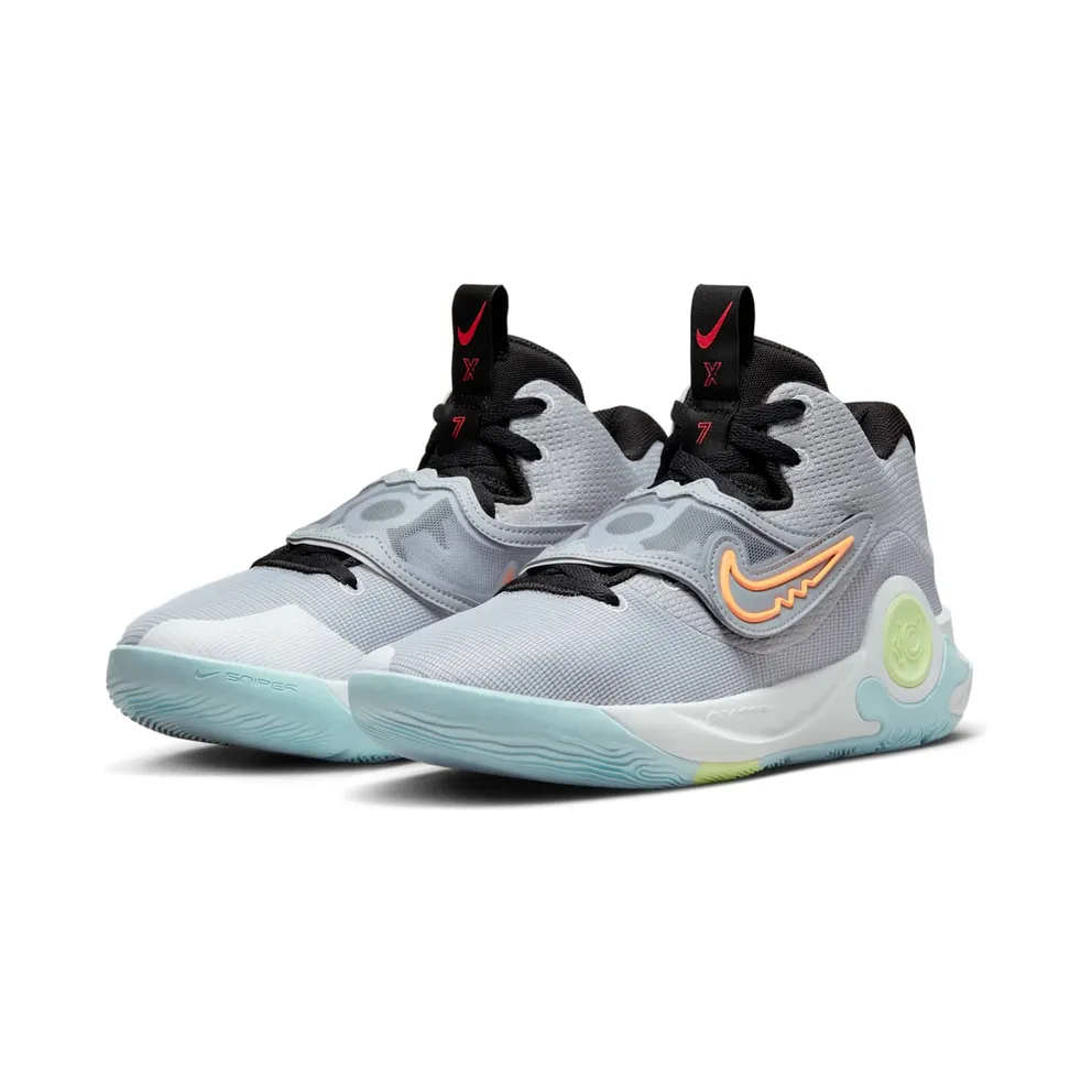 Nike KD Trey 5 X Wolf Grey Volt Crimson (DJ7554-009)