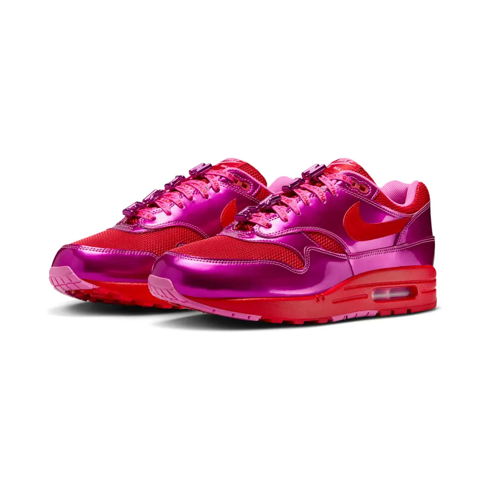 Nike Air Max 1 PRM “Valentine’s Day” (playful pink / university red) – HV2301-600