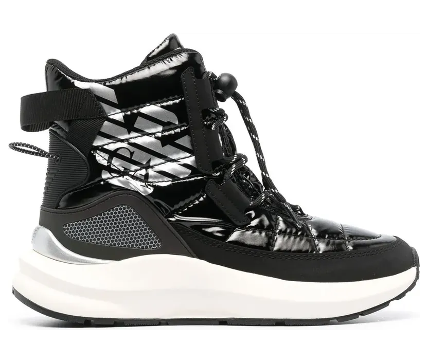 Ea7 Emporio Armani Mountain High-Top-Sneakers – Schwarz (X8M005XK308)