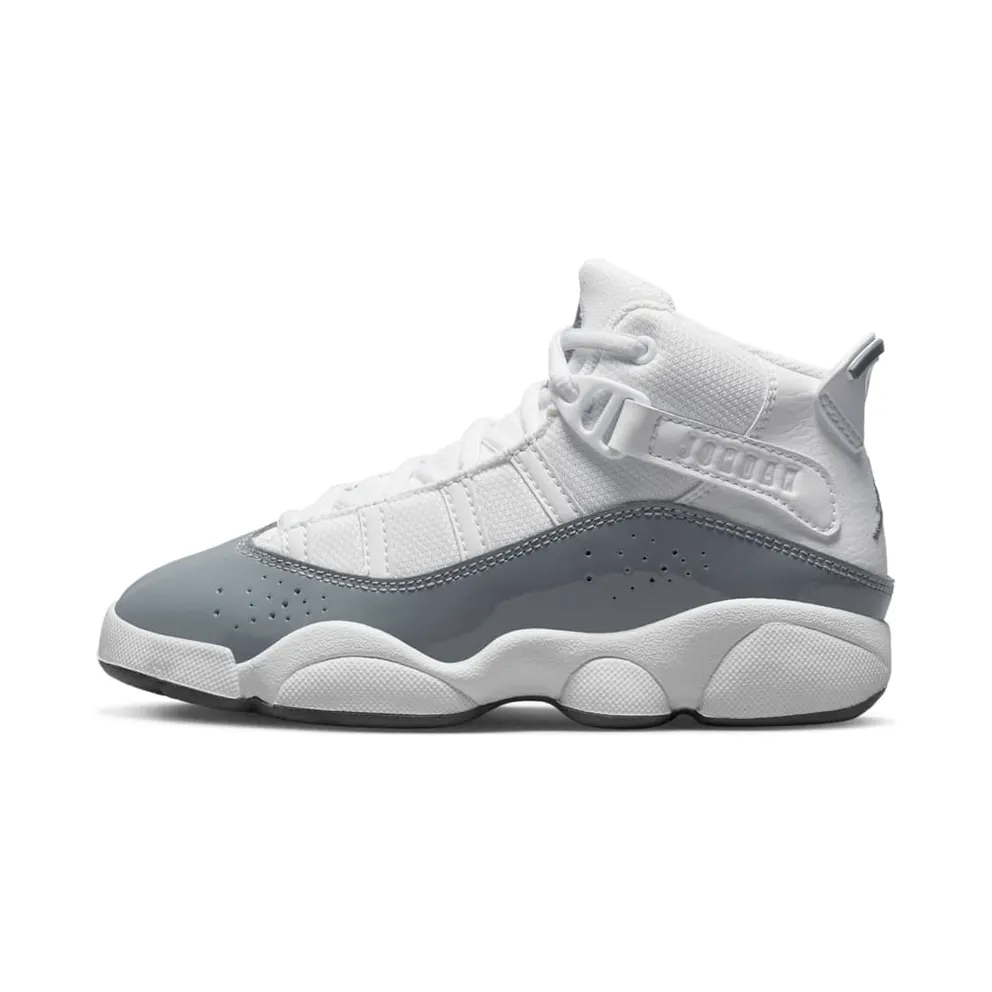 Air Jordan 6 Rings PS “White Cool Grey” (323432-121)