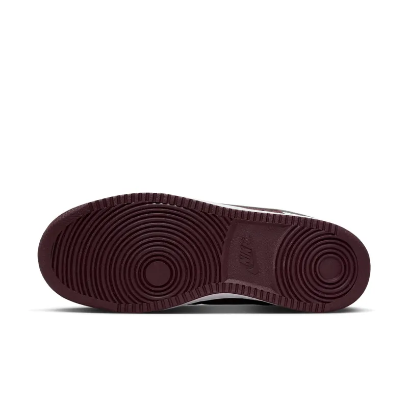 Nike Court Vision Low White Burgundy Metallic Pewter (IM7647-100)