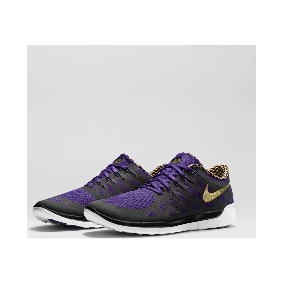 Nike Free 5.0 Doernbecher (2014) Court Purple/Metallic Gold-Black (725566-580)