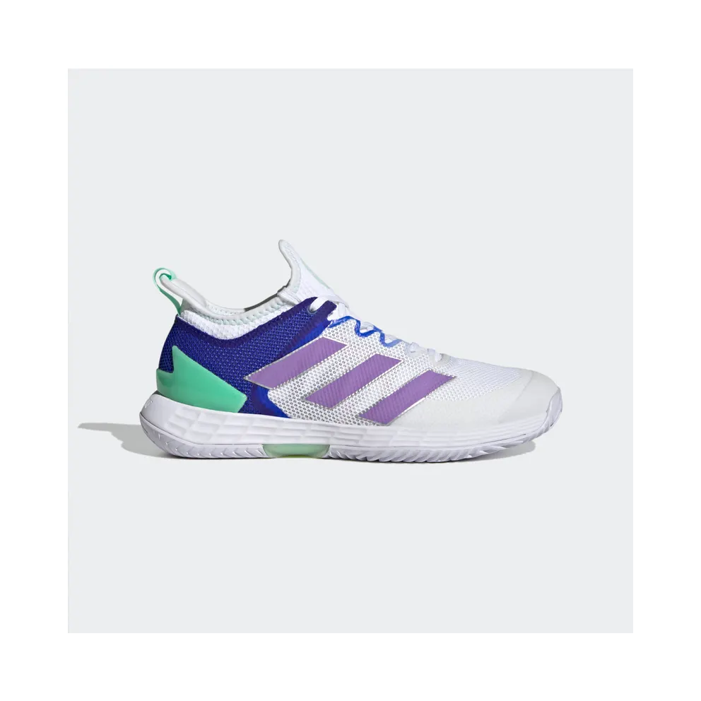 adidas Adizero Ubersonic 4 Tennisschuh Cloud White / Violet Fusion / Silver Metallic (HQ8390)