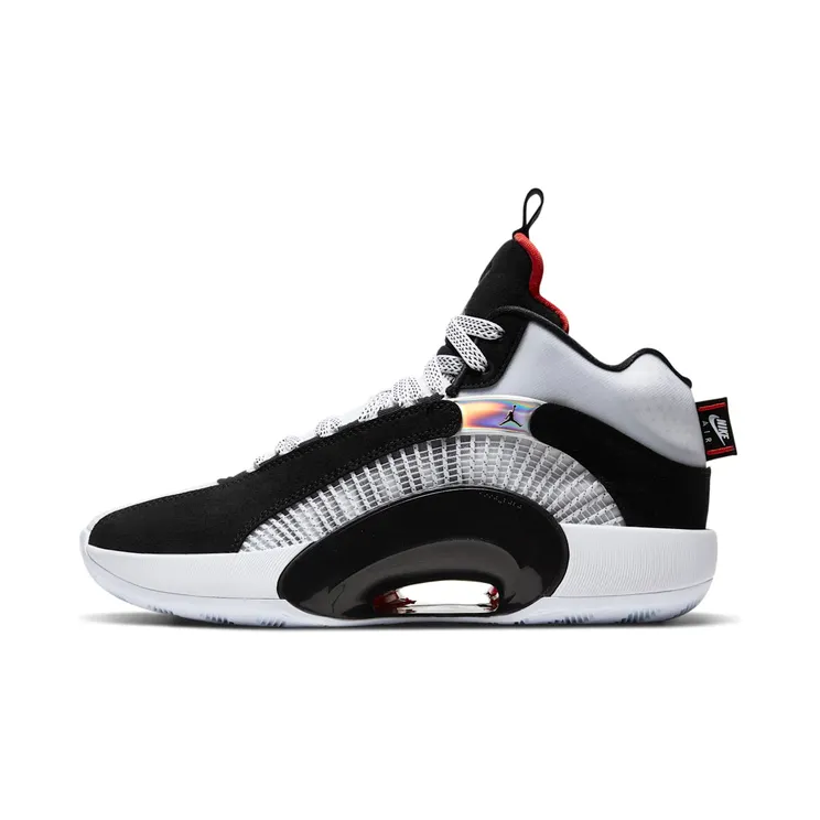 Air Jordan XXXV DNA “Black / White / Chile Red” (CQ4228-001)