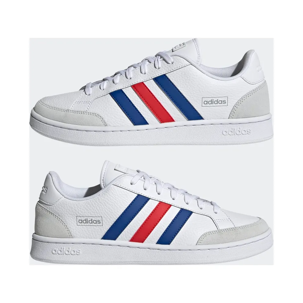 Adidas Grand Court SE Cloud White / Royal Blue / Vivid Red (H02029)