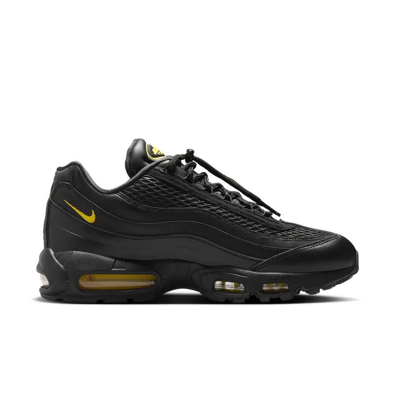 Nike x Corteiz Air Max 95 “Black/Black/Tour Yellow” (FB2709-003)