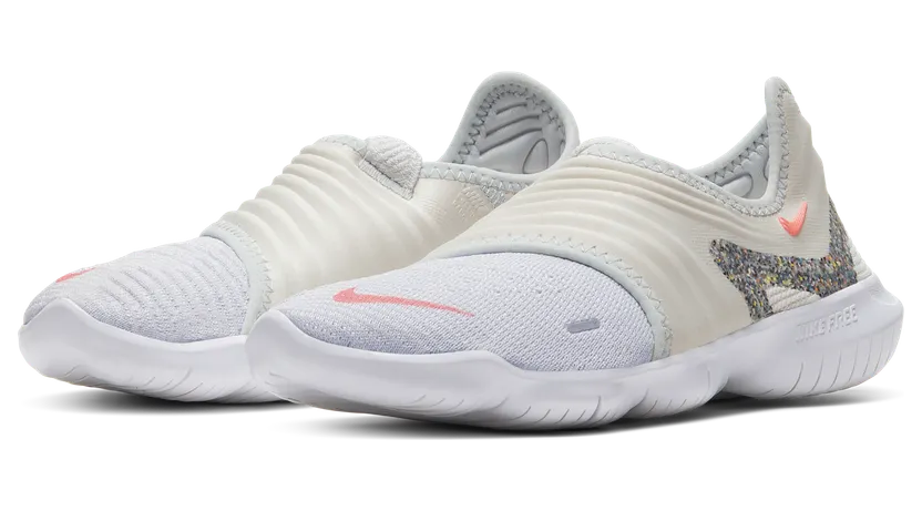 Nike Free RN Flyknit 3.0 ‘Platinum Lava Glow’ Pure Platinum/Lava Glow/Summit White (BV7782-001)