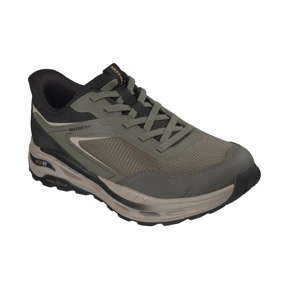 Skechers Slip-ins Relaxed Fit: Arch Fit Orvan Ultra – Talon Sneaker Olijf