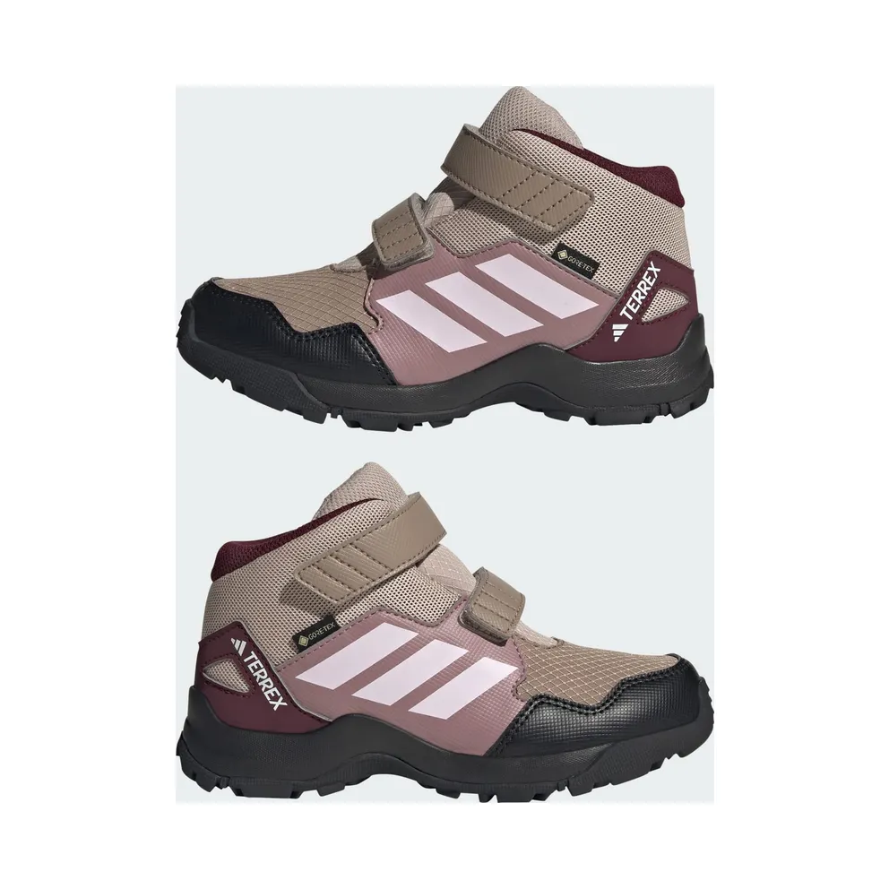 Adidas Terrex Skychaser Mid GORE-TEX Hiking Shoes Kids Chalky Brown / Distilled Pink / Magic Mauve (KI5840)