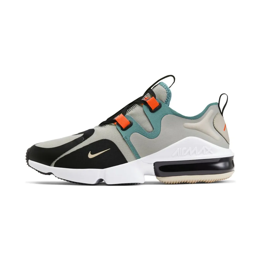 Nike Air Max Infinity Black Black/Mineral Teal-Total Orange-Desert Sand (BQ3999-002)