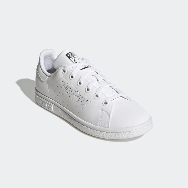Adidas Stan Smith Cloud White / Cloud White / Silver Metallic (GZ7387)