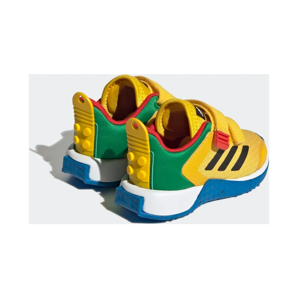 Adidas adidas Sport DNA x LEGO® Lifestyle Two-Strap Hook-and-Loop Eqt Yellow / Core Black / Shock Blue (HQ1308)