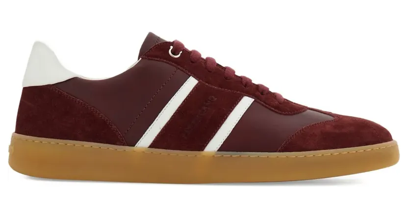 Ferragamo mit Wildledereinsätzen “Red” (789114)