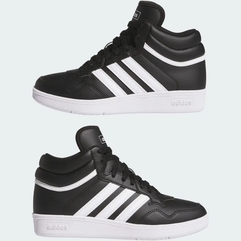 Adidas Hoops 4.0 Mid Kids Core Black / Cloud White / Core Black (JI3477)