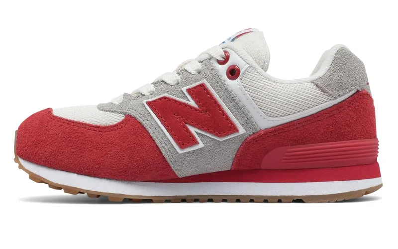 New Balance 574 TD “Grey / Red” (KL574RUP)