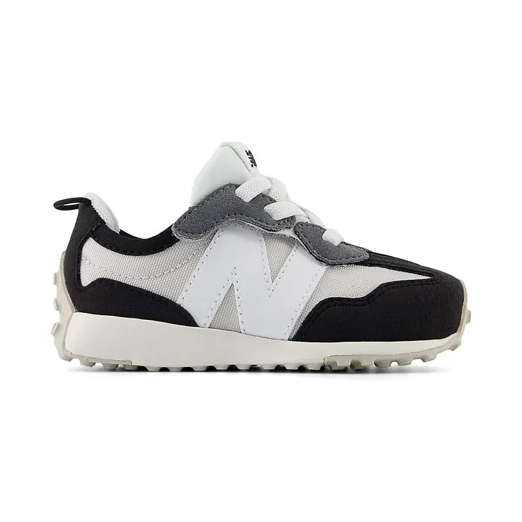 New Balance 327 Hook and Loop Grey Matter White Black (NW327GX)