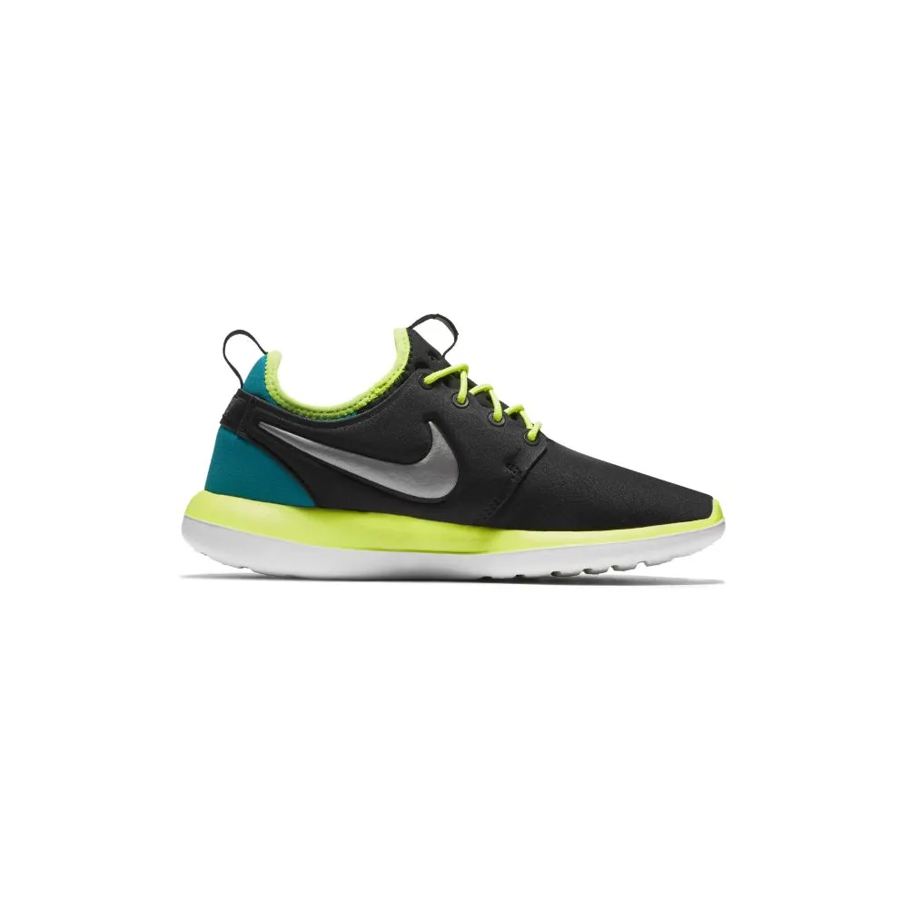 Nike Roshe Two Black Metallic Pewter (GS) (844653-003)