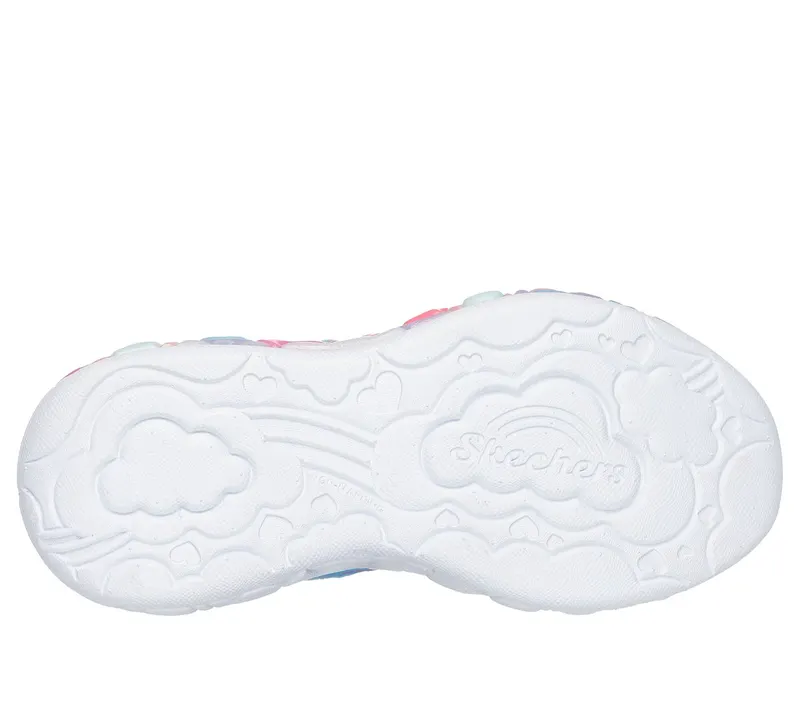 Skechers S-Lights: Eternal Heart Lights Sneaker Licht Blue