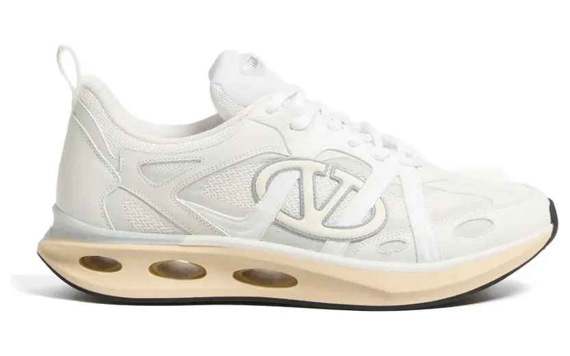 Valentino Garavani VLogo Easyjog Sneakers mit Schnürung – Weiß (YS0I25MCH)