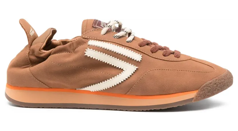 Puraai Panther Sneakers mit Streifendetail – Braun (PU602P012)