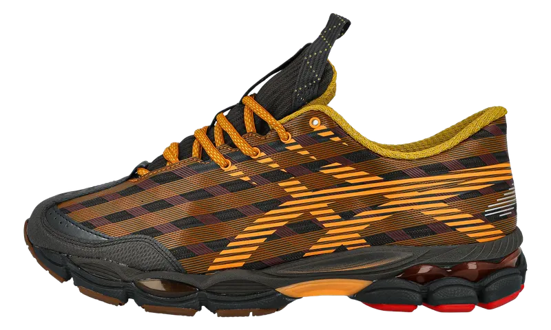 Asics US8-S GEL-SJ33 “Black Coffee/Orange Lily” (1203B116200)
