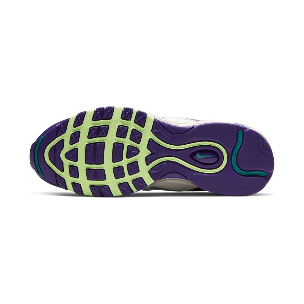Nike Air Max 97 Easter 2020 (W) Summit White/Voltage Purple-Active Fuchsia-Bright Spruce (CI7388-101)