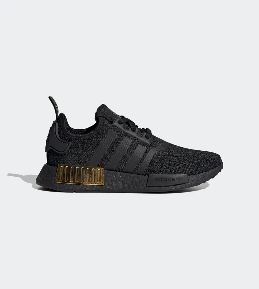 adidas NMD_R1 Core Black / Core Black / Gold Metallic (FV1787)