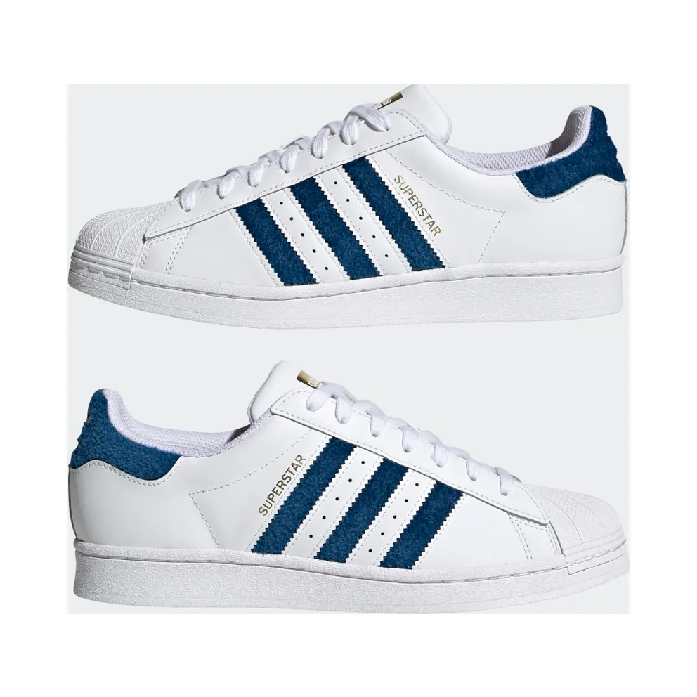 Adidas Superstar Cloud White / Cloud White / Gold Metallic (H00189)