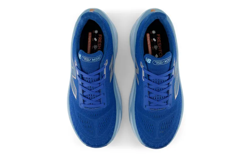 New Balance Fresh Foam X More v5 Blue Agate Quarry Blue Silver Metallic (MMORLB5)