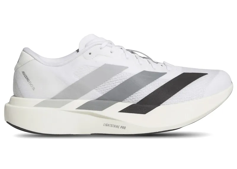 adidas Adizero Evo SL White Grey Black (KK2884)
