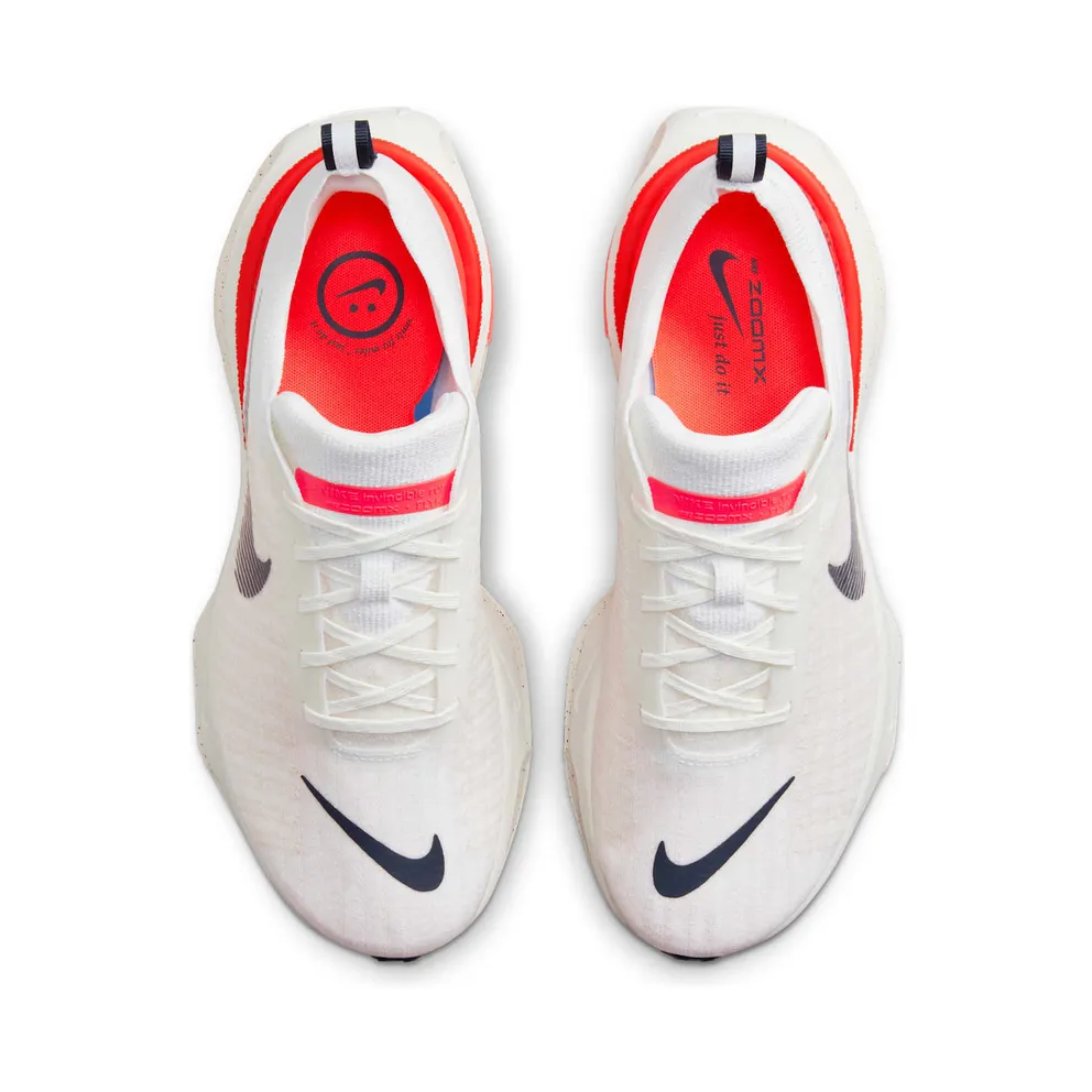 Nike ZoomX Invincible Run 3 White Bright Crimson (DR2615-101)
