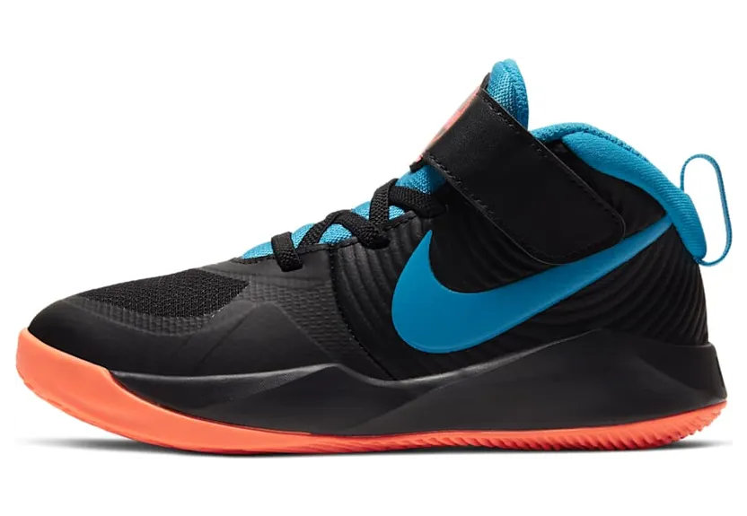 Nike Team Hustle D 9 Black Laser Blue (PS)