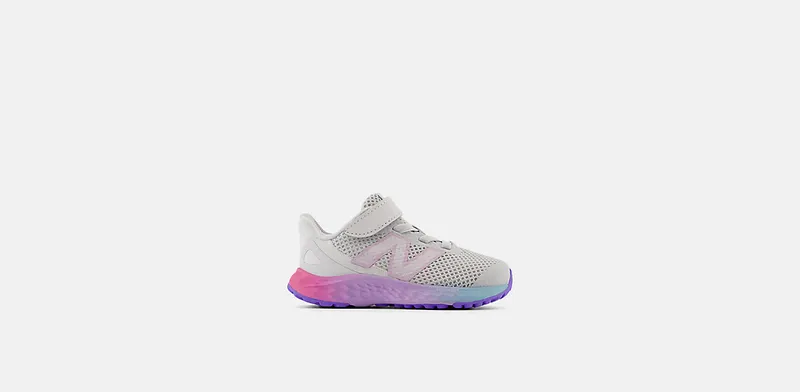 New Balance Fresh Foam Arishi v4 Bungee Lace Grey Matter Mid Century Pink Lilac Glo (IAARIGR4)