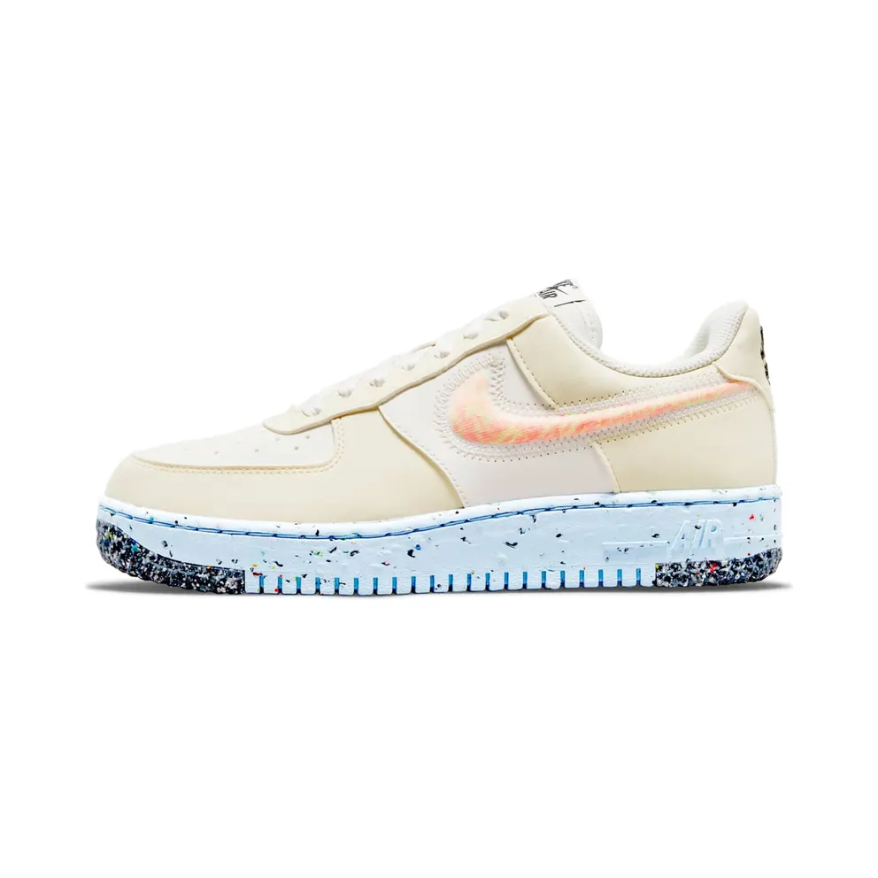 Nike Air Force 1 Low Crater Sail Total Orange Ice Blue (DH0927-100)