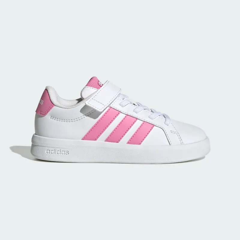 Adidas GRAND COURT 3.0 Shoes KIDS Cloud White / Bliss Pink / Bliss Pink (JP9371)
