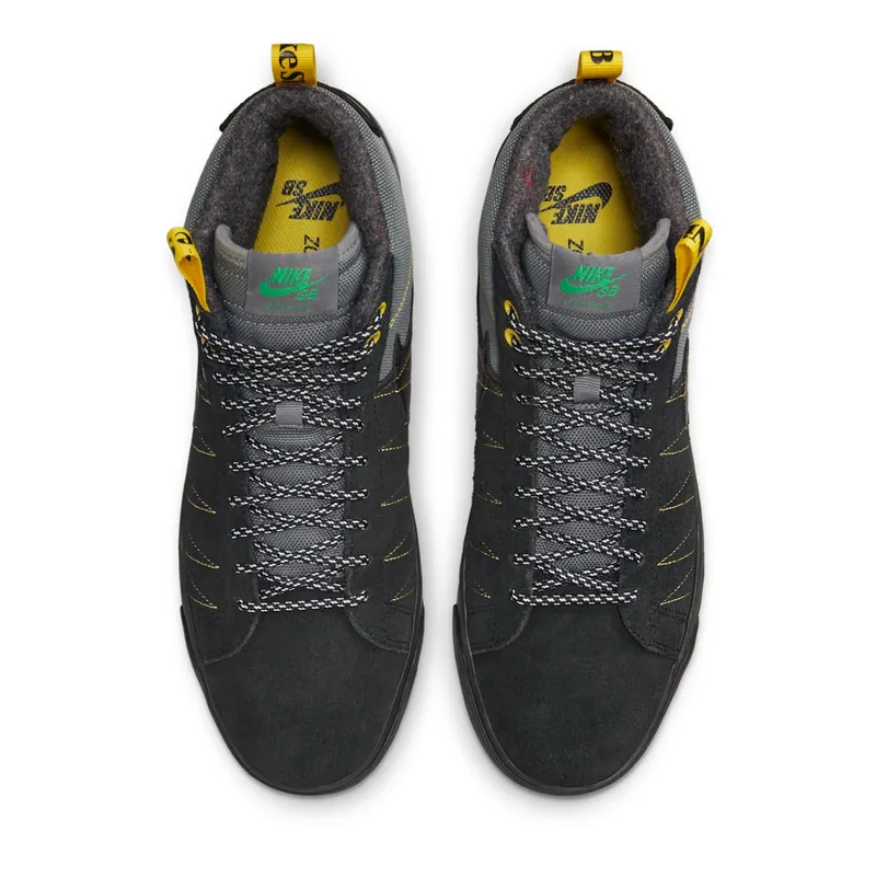 Nike Zoom Blazer Mid Acclimate Cool Grey Yellow Strike (DC8903-001)