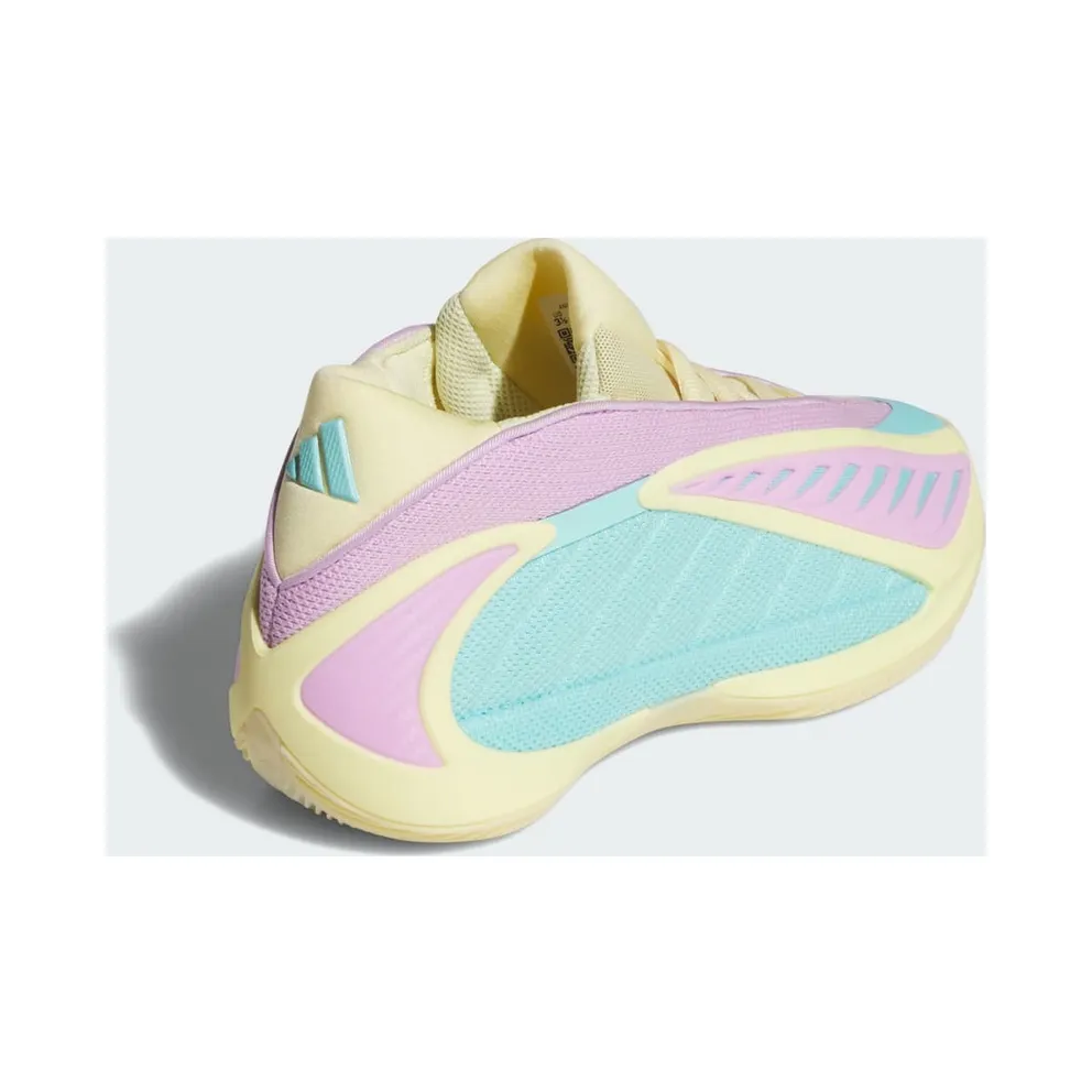 Adidas Anthony Edwards 2 J Almost Yellow / Bliss Lilac / Flash Aqua (JQ9505)