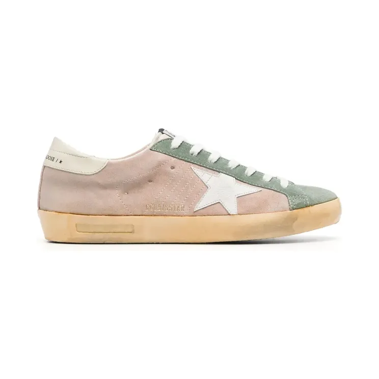 Golden Goose Super-Star low-top “Pink” (GMF00101F004028)