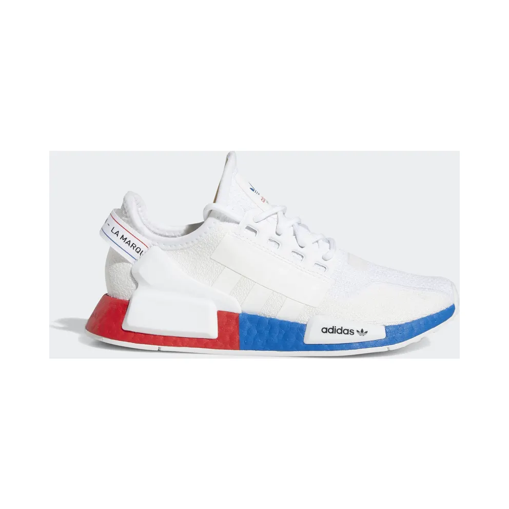 adidas NMD R1 V2 White Red Blue (GS)