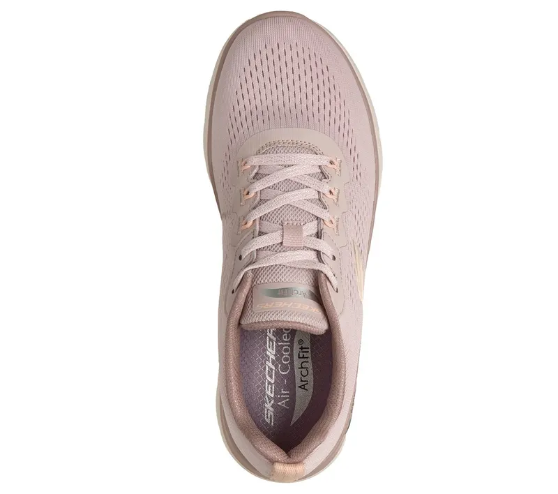 Skechers Arch Fit Summits – Daily Flow Sneaker Licht Mauve