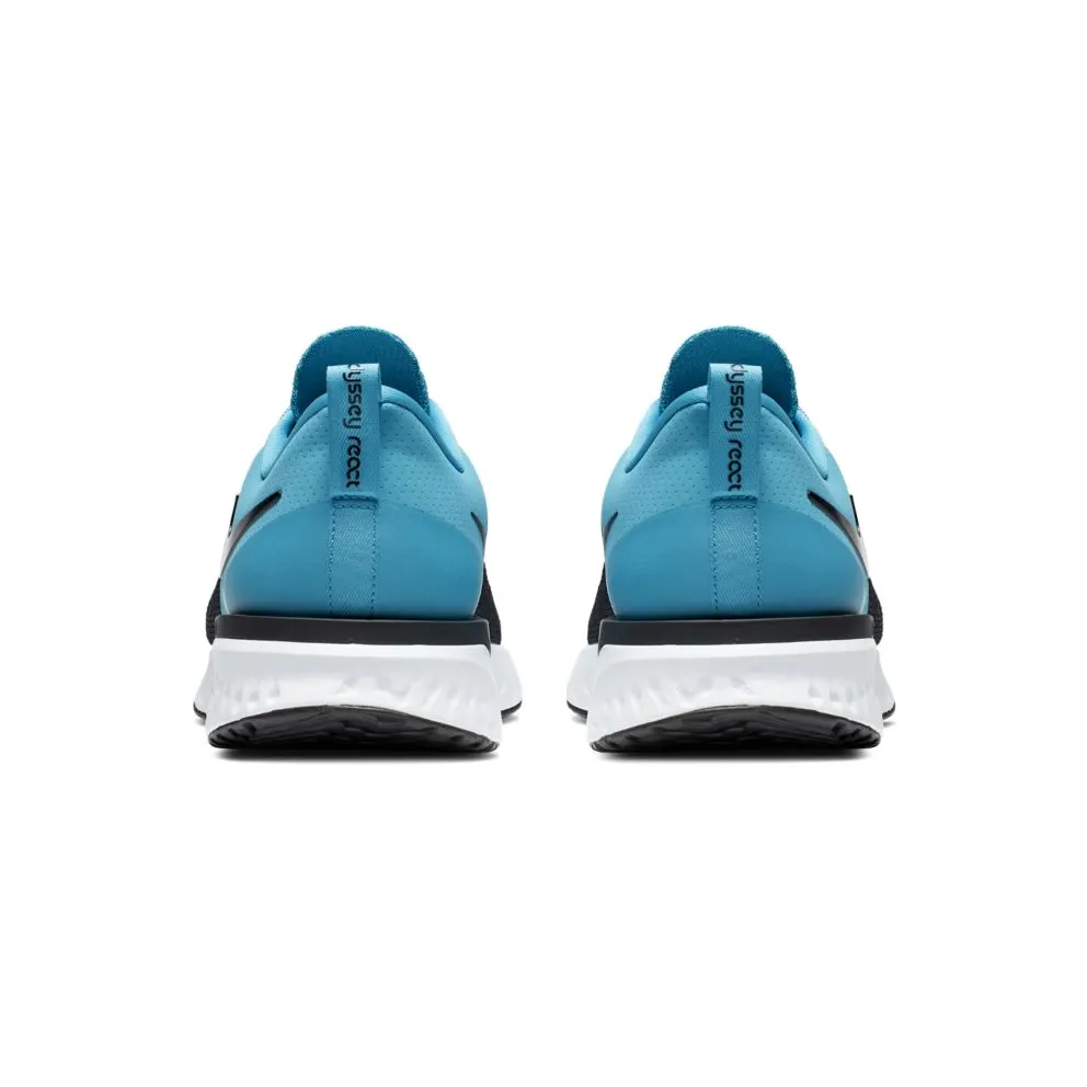 Nike Odyssey React 2 Flyknit Blue Lagoon Blue Lagoon/Black-White (AH1015-402)