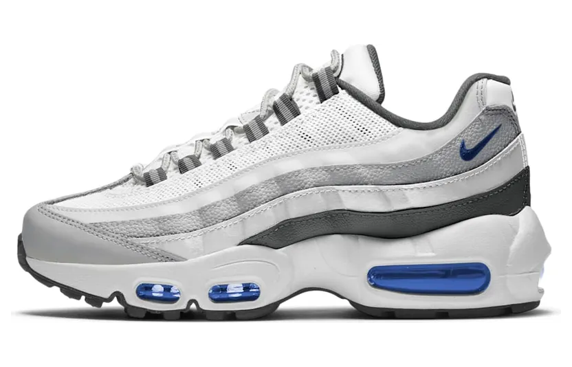 Nike Air Max 95 Recraft White Game Royal (GS) (CJ3906-103)